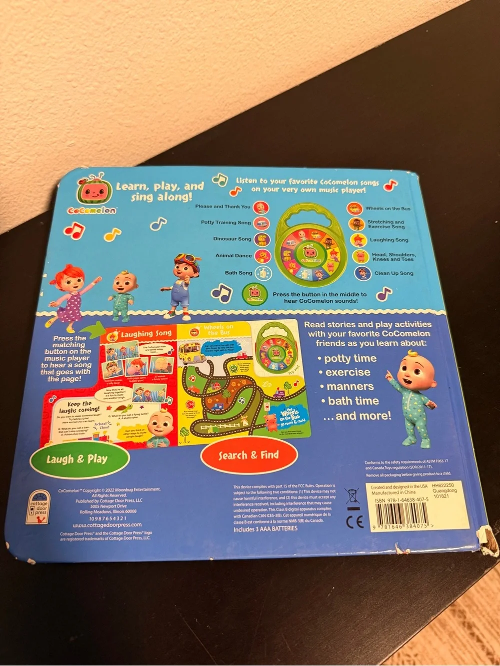 CoComelon Favorite Sing-Along Book with Music Player